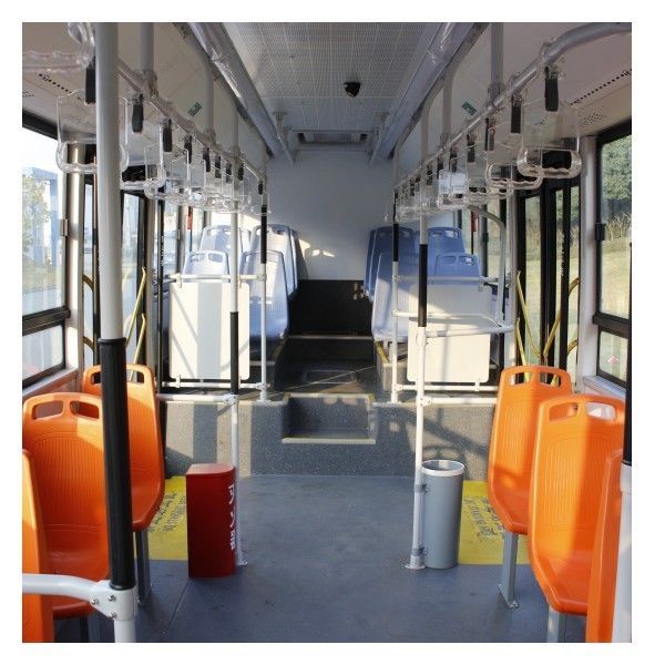 2800N.m 최대 토크, 리튬인산철 배터리 및 250km 주행 거리의 10.5m 공공 운송용 배터리 전기 버스