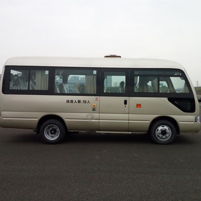 19석 Zev 버스 6m 전기 미니 버스 LHD/RHD 최고 속도 100km/h AC.