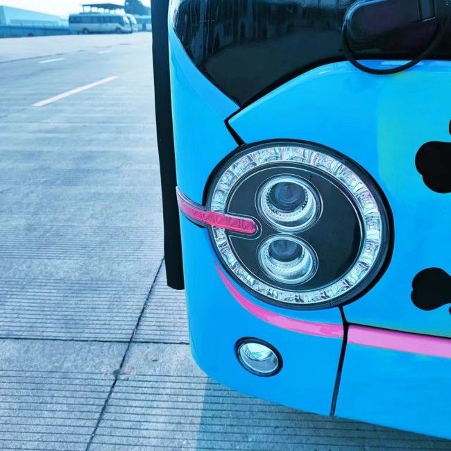 7m 길이 전기 미니버스, 주행 거리 200km, 좌측 핸들, 대중교통용