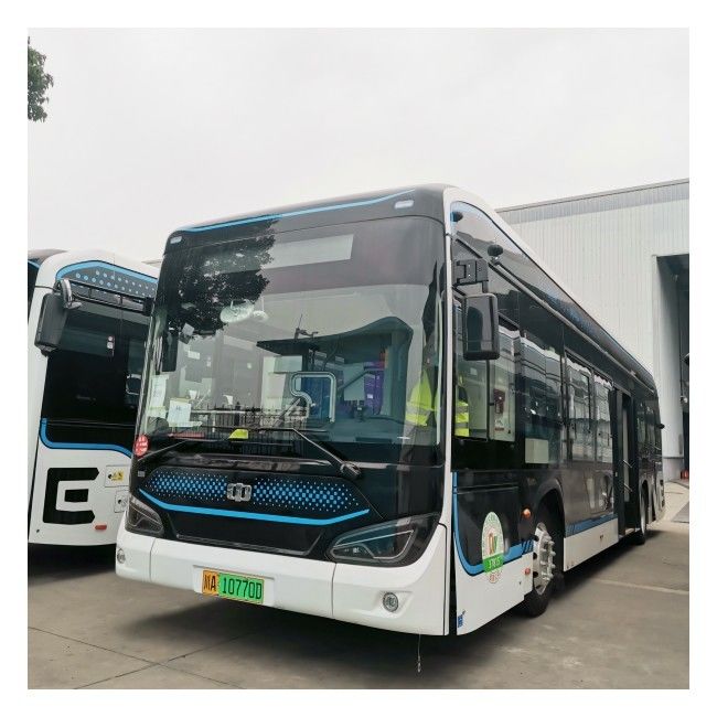 12 M 순수 전기 버스 LHD 자동 EV 인터시티 버스 46 좌석 공기 서스펜션