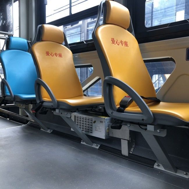 LHD 스티어링 전기 시티 버스 공기 서스펜션 및 도시 교통을위한 650KM 마일리지