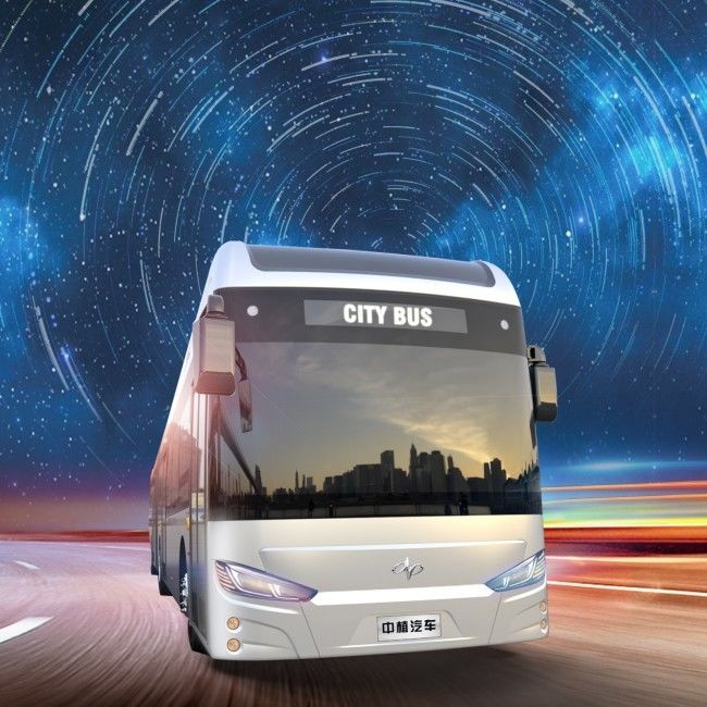 18 M 전기 Brt 도시 버스 최고 속도 69km/h 50 좌석 장거리 전기 버스