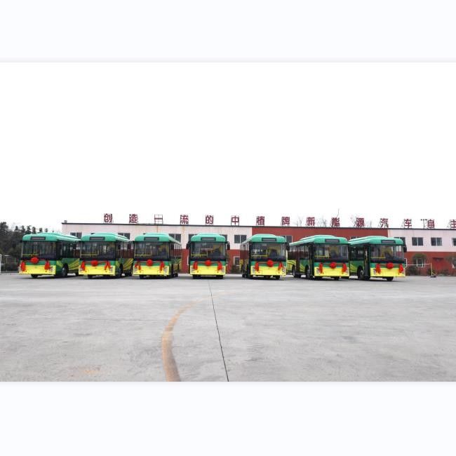 7시내 여객 운송용 유로 4 배출량 디젤 엔진 버스