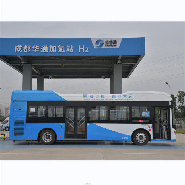 녹색 여행 10.5m 27 자리 Elec 시 수소 연료 전지 버스 LHD 0 배출