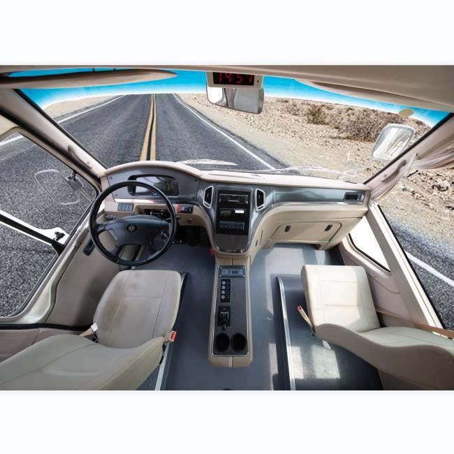 100km/h 최고 속도, 리프 스프링 서스펜션 및 전면 장착 엔진을 갖춘 19인승 디젤 엔진 코스터 버스