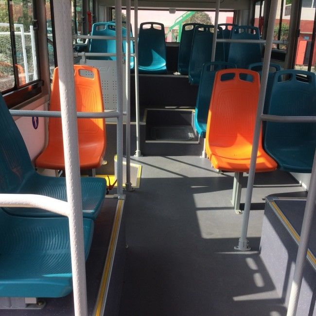 유지보수 없는 배터리, 맞춤형 색상, 시내 교통 최고 속도 69km/h의 전기 미니 버스