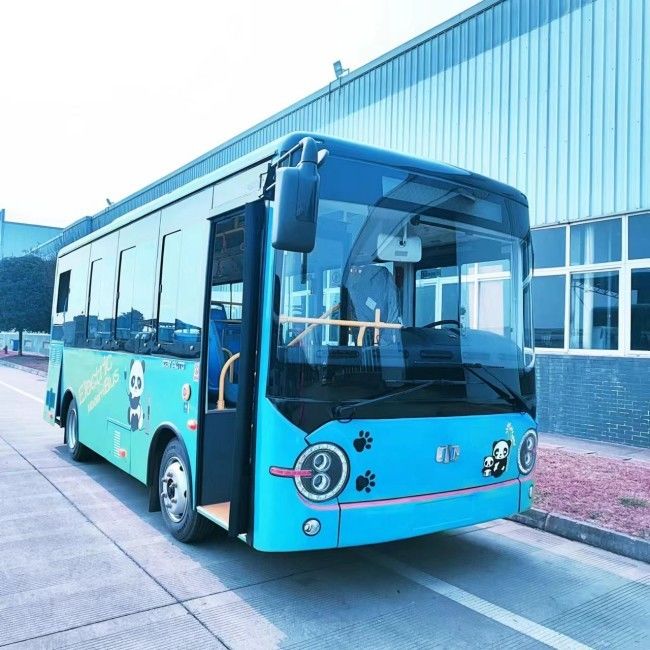 맞춤형 전기 시티 버스 배터리 LHD/RHD 21 좌석 미니 버스 마일리지 200 - 270km