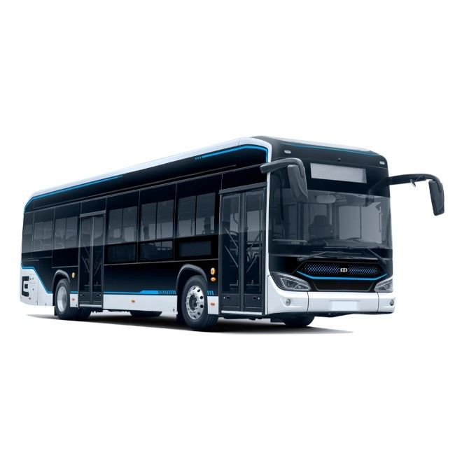 12m 저상 전기 시내버스 | 고용량 LFP 배터리 300km 주행 거리 | OEM 대중교통 솔루션