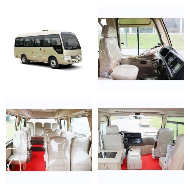 18석, 200km 주행 거리, 좌측/우측 핸들 옵션이 있는 6m 전기 코스터 버스