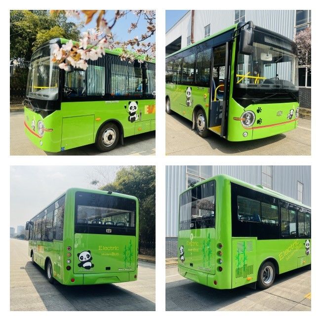6.6m 전기 시티 버스 제로 배출량 ZEV 버스 LHD RHD 도시 교통용 24석