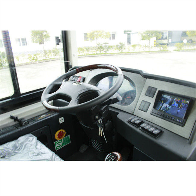 시내 대중 교통을 위한 200km 주행거리를 가진 16석 전기 시티 버스