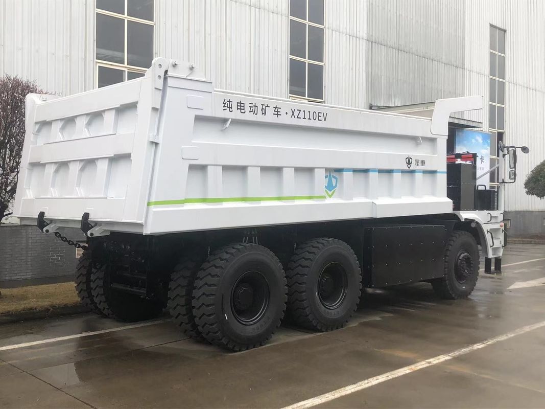 110 톤의 유료 화물 전기 광산 트럭, 528kWh LFP 배터리
