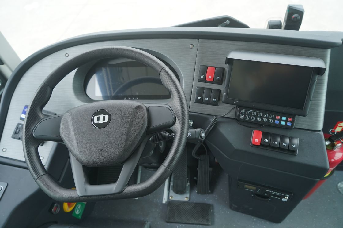 순수 전기 버스 무공해 대중교통 차량 전기 미니 버스.