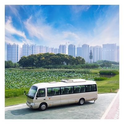 6m 길이 19 좌석 디젤 코스터 버스 에어컨을 갖춘 미니 버스