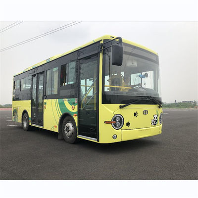 도시 운송을 위한 7.3m 25 인승 작은 영배출 버스 69 km/H
