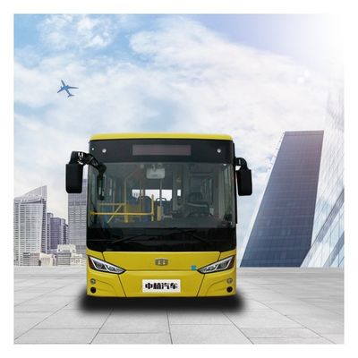 LHD 8m 디젤 엔진 버스 27 좌석 132kw 전력 및 유로 2/3/4/5 배출량 표준