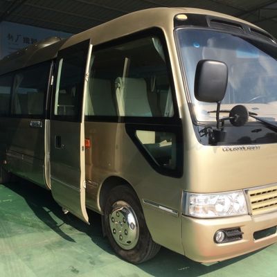 8m 디젤 엔진 코스터는 AC LHD RHD 최고 속도 100 km/H와 19 좌석을 버스로 나릅니다