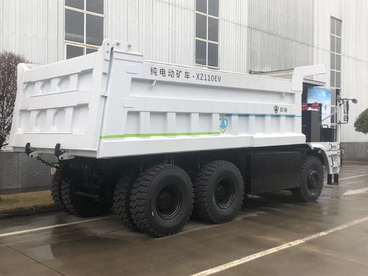 110 톤의 유료 화물 전기 광산 트럭, 528kWh LFP 배터리