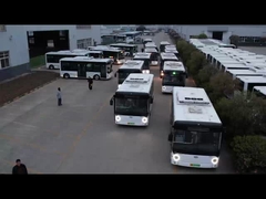 10.5m 30 좌석 순수 전기 버스 전기 투어 버스 낮은 입구 편안한 버스.