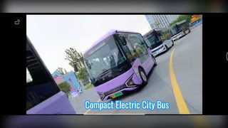 5.4m 전기 미니 버스 도시 교통 솔루션